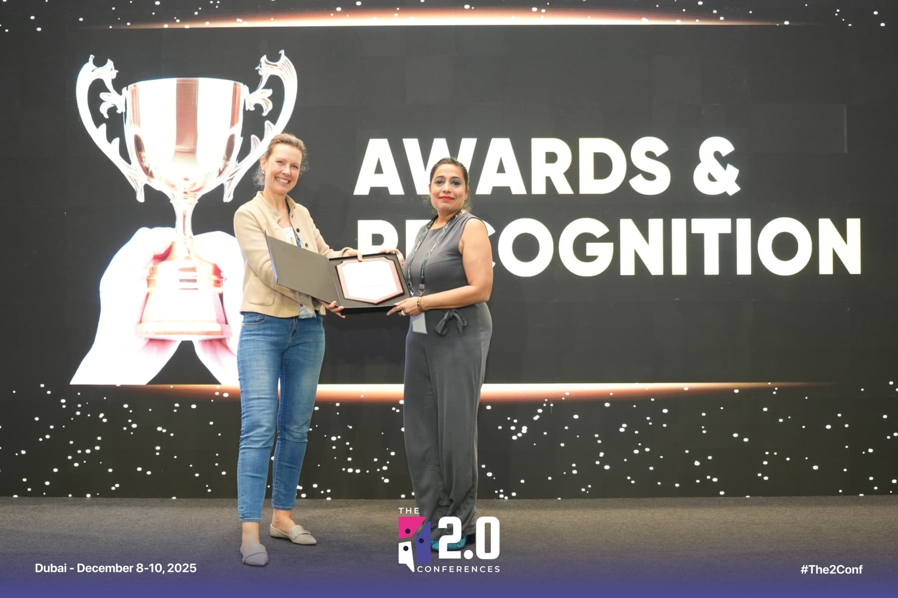 Sameera Sachdev speaking at Health 2.0 Conference, Dubai 2025